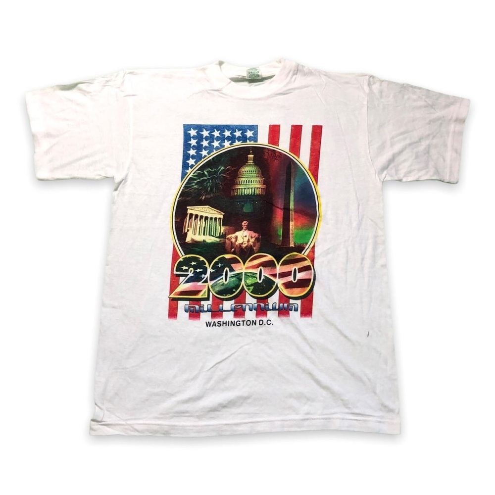 Y2K 2000 Washington DC Millennium Tee XL